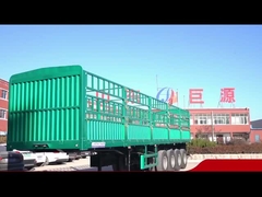 Υψηλής χωρητικότητας φορτίου ξηράς χύδης φορτίου Φράχτης ημιτελόνια με 4 άξονες και άξονα ανύψωσης