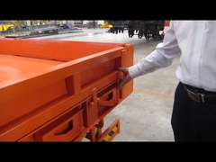 ρυμουλκούμενο φορτηγού χαμηλής κλίμακας με παράταση πτέρυγας